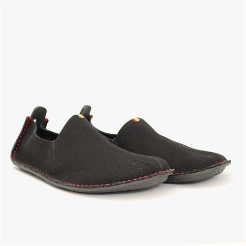 Vivobarefoot ABABA CANVAS Slip On Kadın Siyah | 7264-VDMGZ