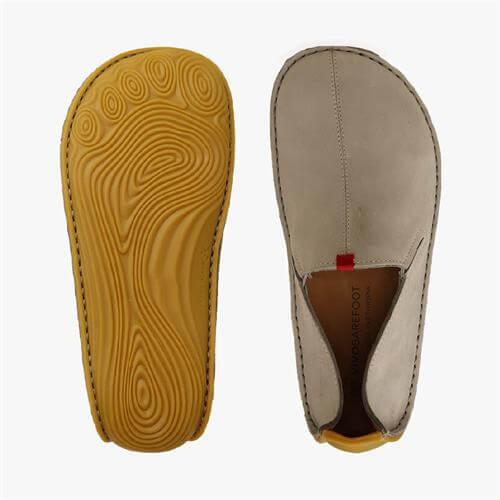 Vivobarefoot ABABA II Slip On Erkek Gri | 2438-NQBYX