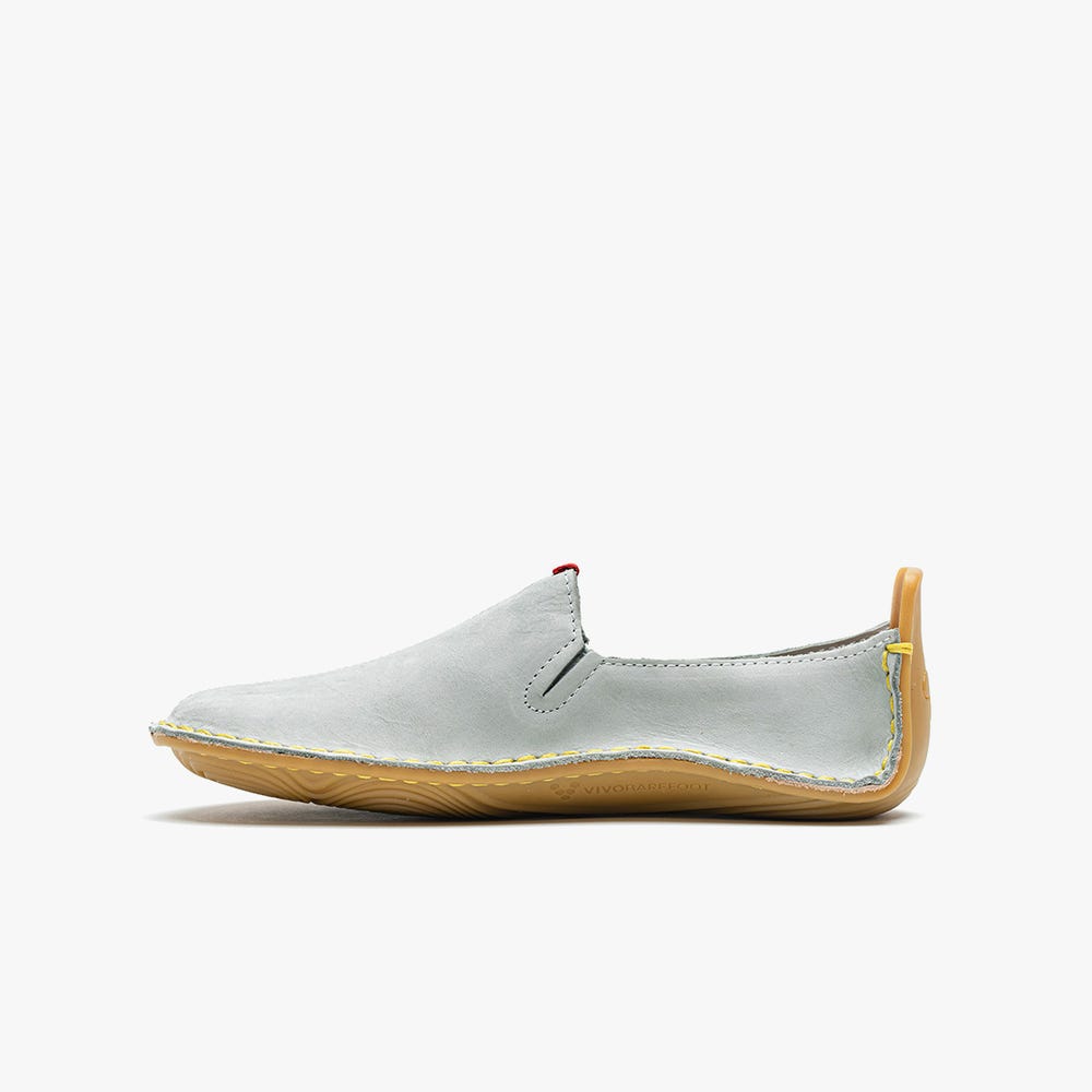 Vivobarefoot ABABA II Slip On Çocuk Gümüş | 8970-AWVPZ