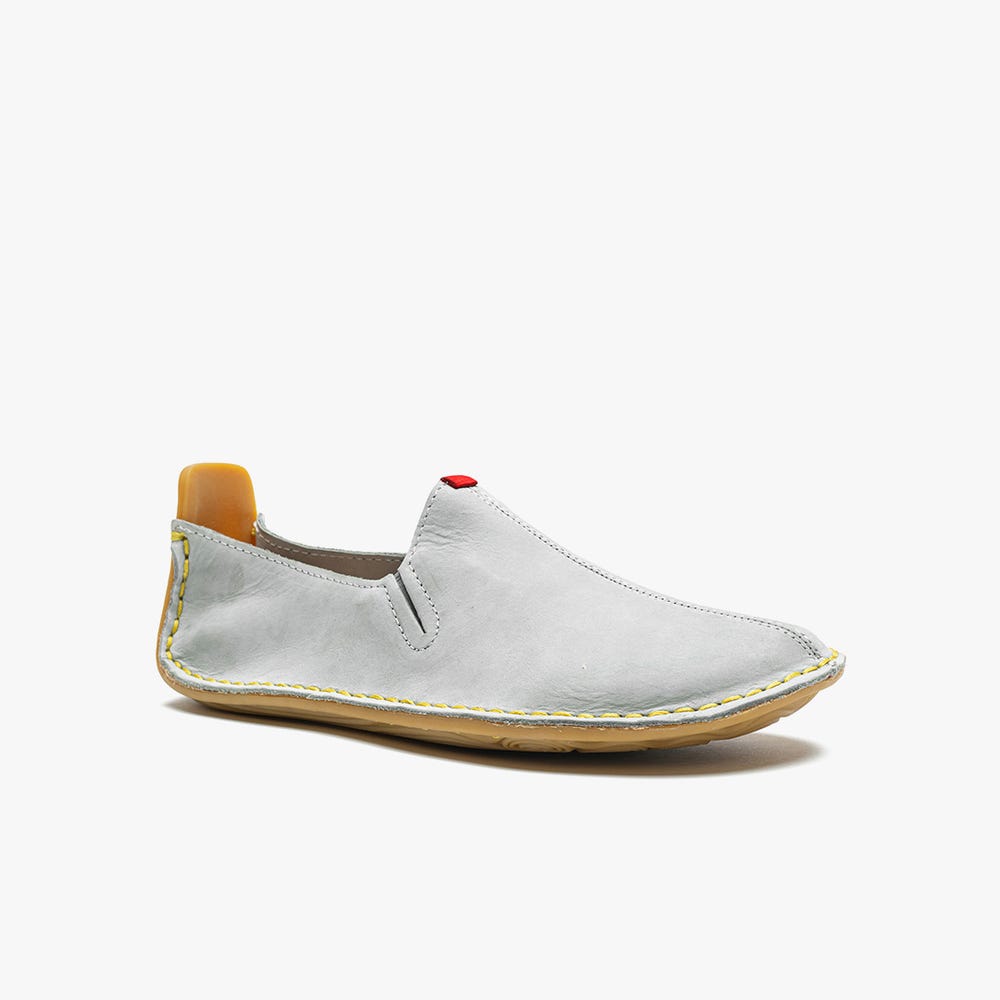 Vivobarefoot ABABA II Slip On Çocuk Gümüş | 8970-AWVPZ