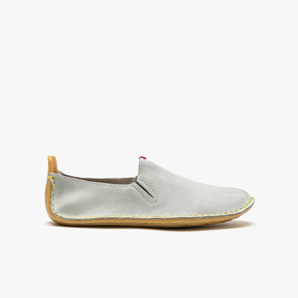 Vivobarefoot ABABA II Slip On Çocuk Gümüş | 8970-AWVPZ