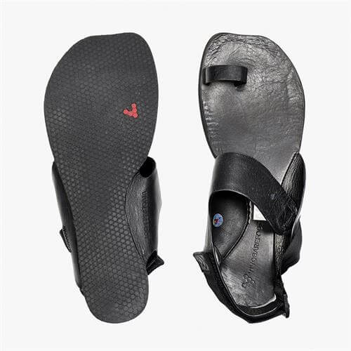 Vivobarefoot ATANI Sandalet Kadın Obsidian | 7906-RQWOS