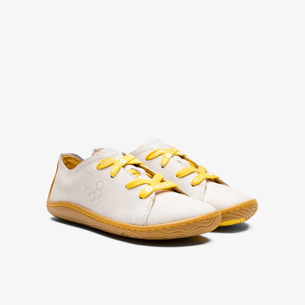 Vivobarefoot Addis Little Sun Spor Ayakkabı Çocuk Bej Rengi | 1846-LRCMH