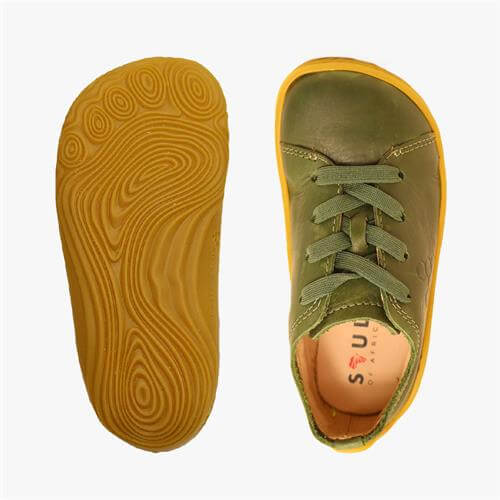 Vivobarefoot Addis Spor Ayakkabı Çocuk Brown/Green | 6590-TYNAF