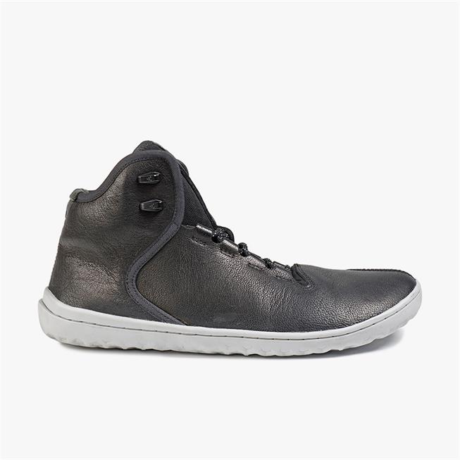 Vivobarefoot BOROUGH Sneakerboot Erkek Obsidian | 4082-EAHMW