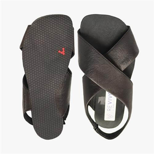 Vivobarefoot DUO Sandalet Kadın Siyah | 2741-XCWAD