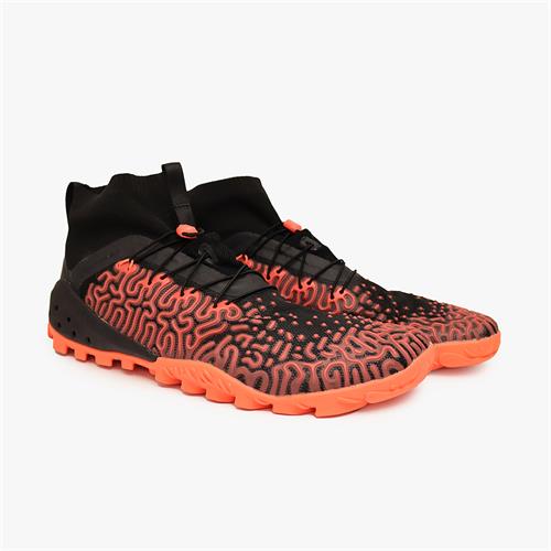 Vivobarefoot ESC TEMPEST Yürüyüş Ayakkabısı Erkek Black/Coral | 9348-WMADY