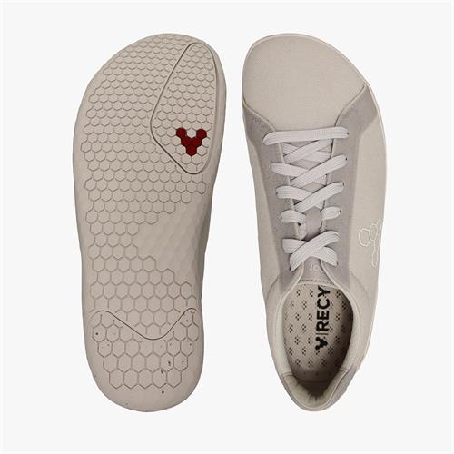 Vivobarefoot GEO COURT ECO Spor Ayakkabı Kadın Gri | 0132-ASHCB