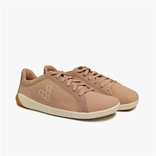 Vivobarefoot GEO COURT ECO Spor Ayakkabı Kadın Pink/Grey | 1278-VKHGM