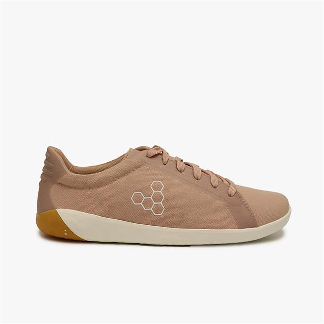 Vivobarefoot GEO COURT ECO Spor Ayakkabı Kadın Pink/Grey | 1278-VKHGM