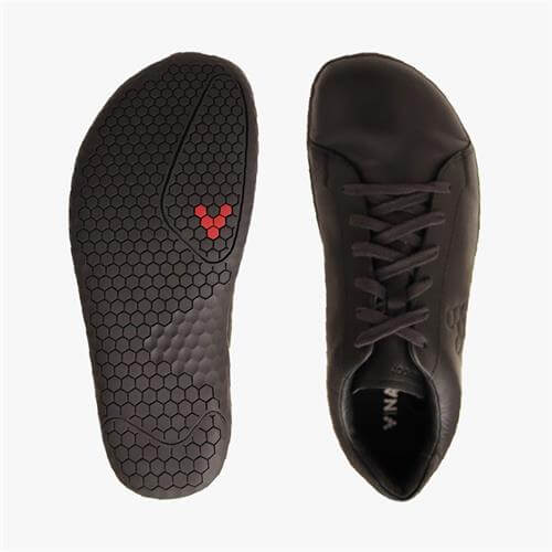 Vivobarefoot GEO COURT II Spor Ayakkabı Erkek Obsidian | 8369-HZICU