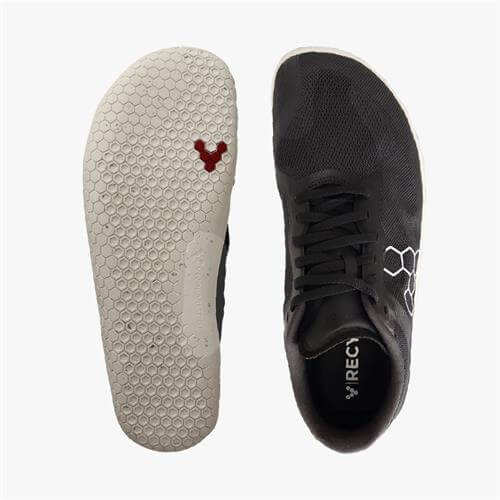 Vivobarefoot GEO RACER II Koşu Ayakkabısı Erkek Obsidian | 4531-ZTQON