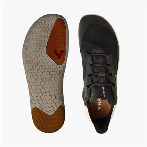 Vivobarefoot GEO SHELL Spor Ayakkabı Erkek Obsidian | 6389-KCAWE