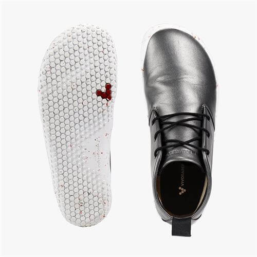 Vivobarefoot GOBI ECO JUNIOR Kışlık Ayakkabı Çocuk Koyu Gri | 5168-EMVDH