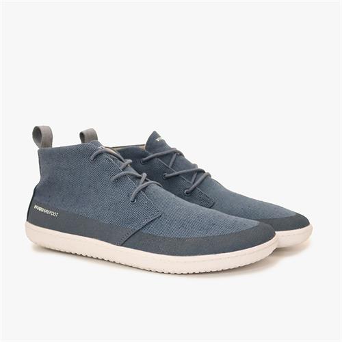 Vivobarefoot GOBI II HEMP Kışlık Ayakkabı Erkek Mavi | 4915-UBLAQ