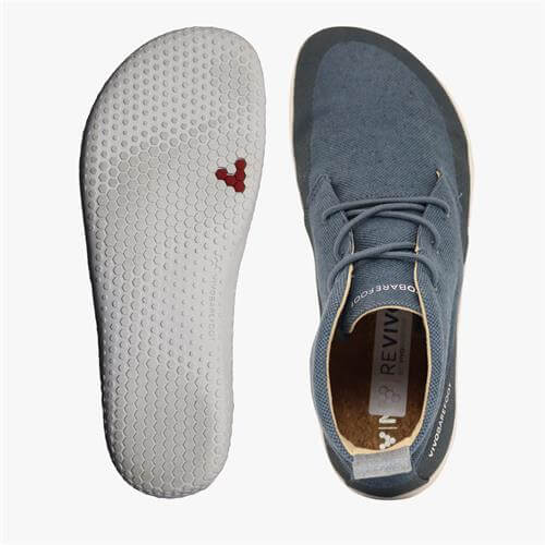 Vivobarefoot GOBI II HEMP Kışlık Ayakkabı Erkek Mavi | 4915-UBLAQ