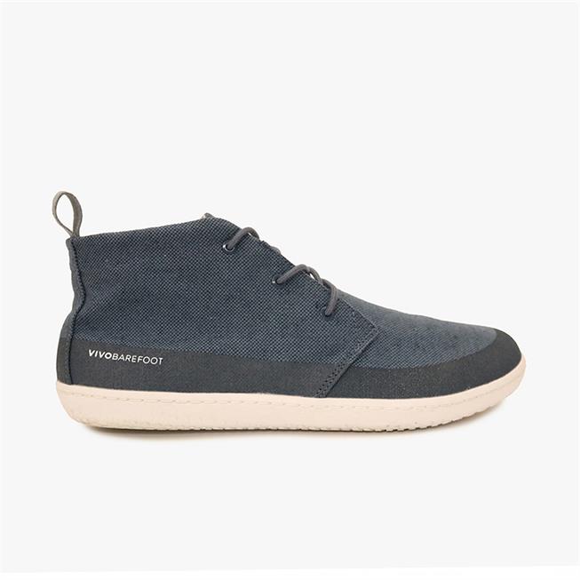 Vivobarefoot GOBI II HEMP Kışlık Ayakkabı Erkek Mavi | 4915-UBLAQ