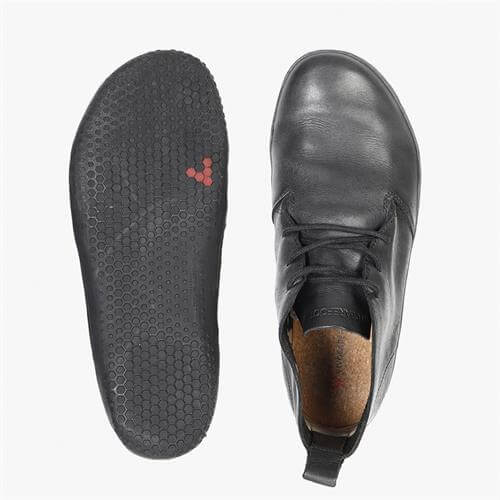 Vivobarefoot GOBI II Kışlık Ayakkabı Erkek Obsidian | 0495-UZANV