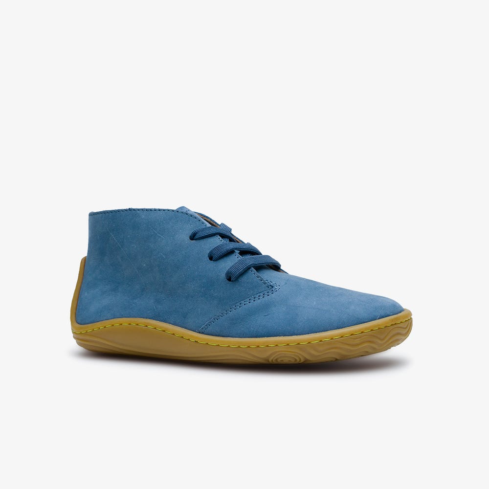 Vivobarefoot Gobi Addis Kışlık Ayakkabı Çocuk Indigo | 8793-KCIWH