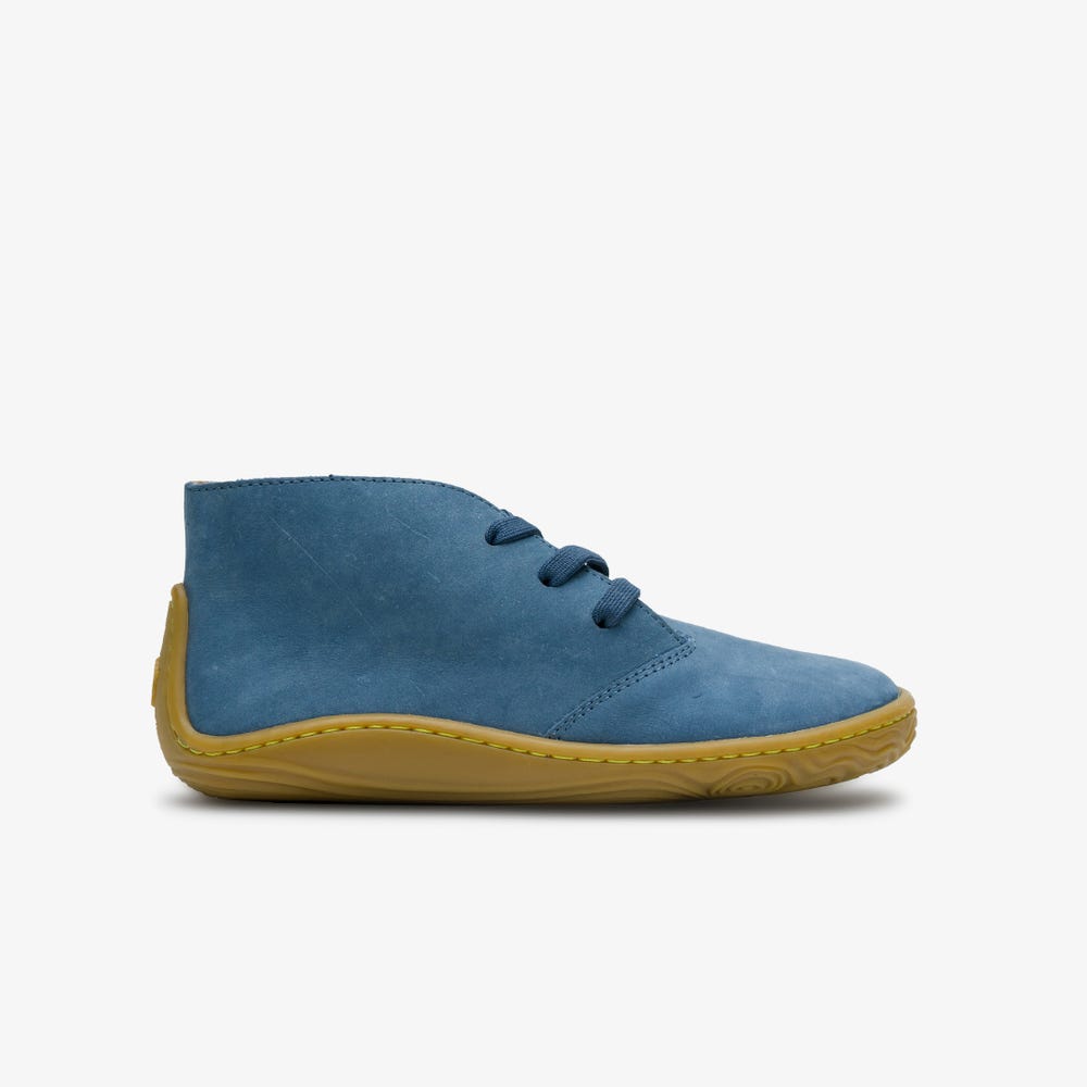 Vivobarefoot Gobi Addis Kışlık Ayakkabı Çocuk Indigo | 8793-KCIWH