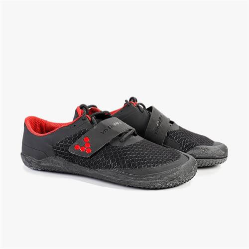 Vivobarefoot MOTUS Spor Ayakkabı Kadın Black/Red | 3726-JLPUG