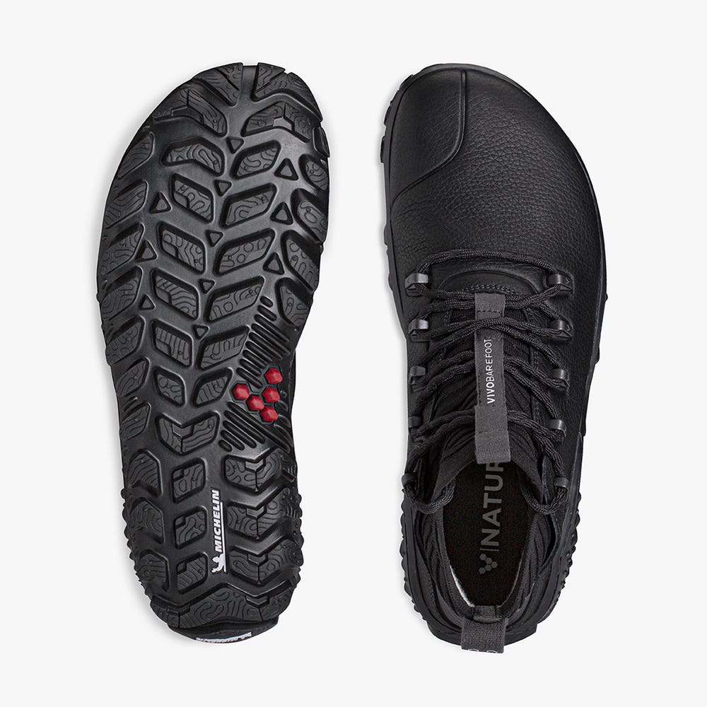 Vivobarefoot Magna Forest Esc Yürüyüş Ayakkabısı Erkek Obsidian | 3174-MPYWU