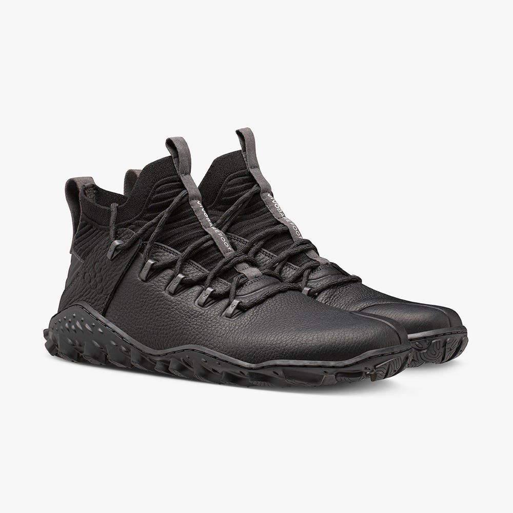 Vivobarefoot Magna Forest Esc Yürüyüş Ayakkabısı Erkek Obsidian | 3174-MPYWU