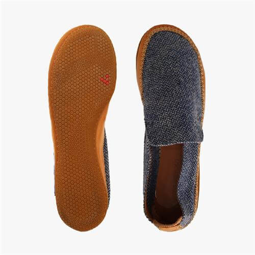 Vivobarefoot OPANKA SLIP LCC Slip On Kadın Mavi | 1834-GALRP