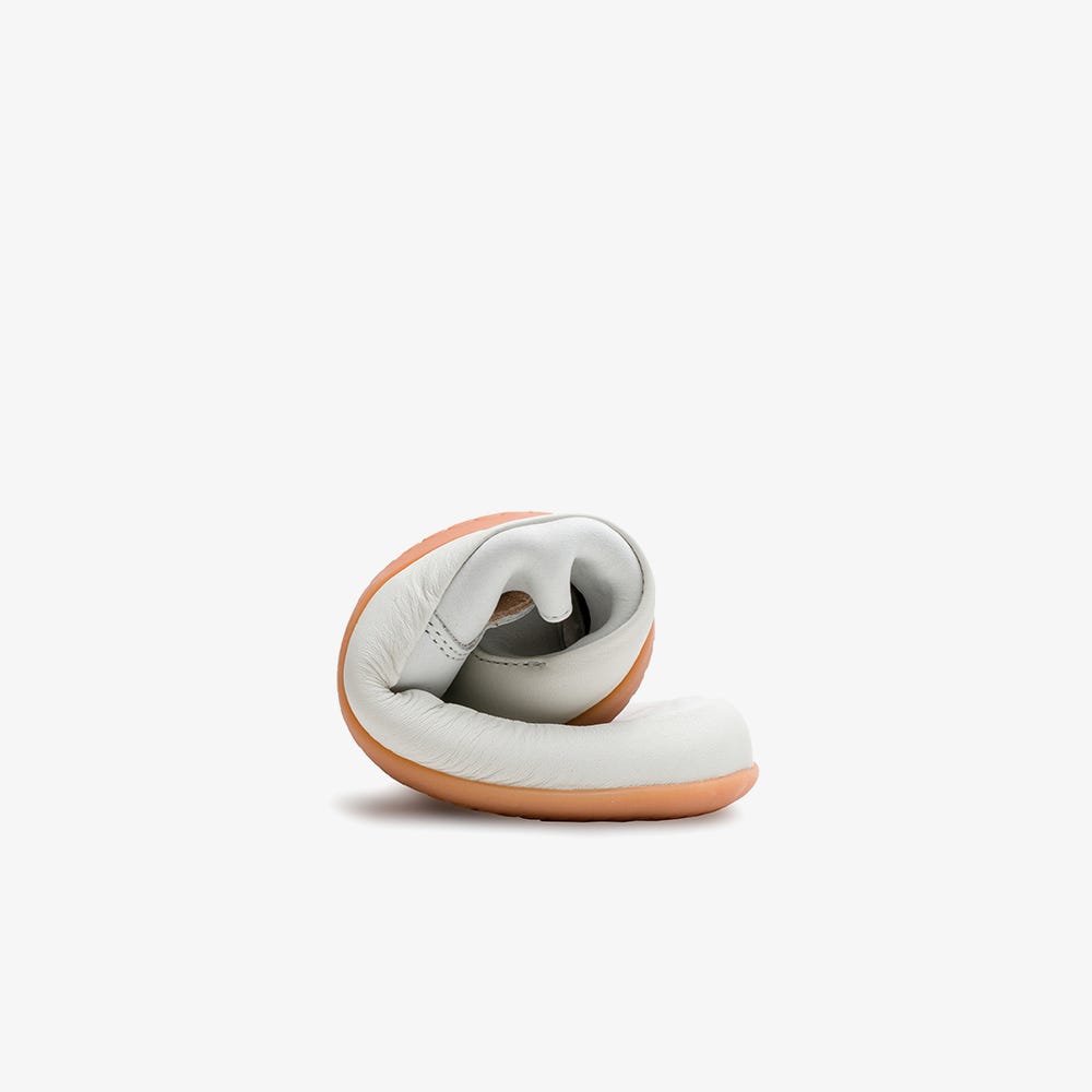 Vivobarefoot Opanka Slip On Erkek Beyaz | 4591-NKOHP