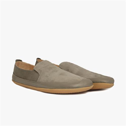 Vivobarefoot Opanka Slip On Kadın Gri | 6579-FTRLP