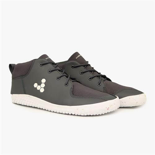 Vivobarefoot PRIMUS BOOTIE II ALL WEATHER JUNIORS Sneakerboot Çocuk Koyu Gri | 0218-UPLKT