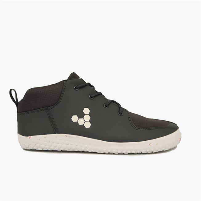 Vivobarefoot PRIMUS BOOTIE II ALL WEATHER JUNIORS Sneakerboot Çocuk Koyu Gri | 0218-UPLKT