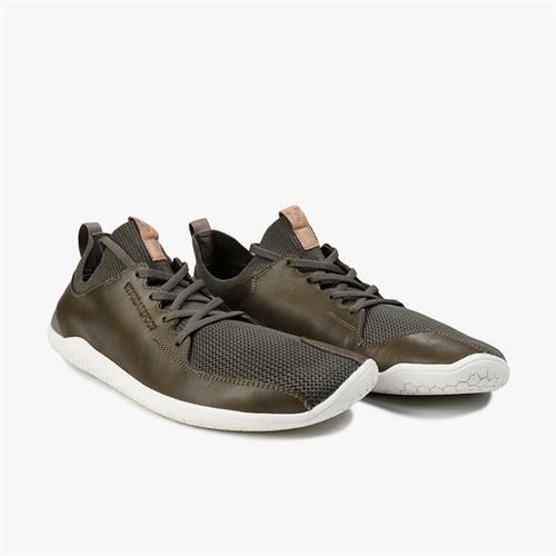 Vivobarefoot PRIMUS KNIT Spor Ayakkabı Erkek Zeytin Yeşili | 2697-TIMED