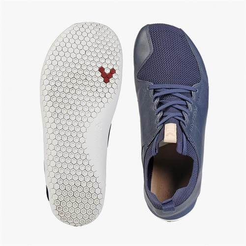 Vivobarefoot PRIMUS KNIT Spor Ayakkabı Erkek Indigo | 6321-ADWBS