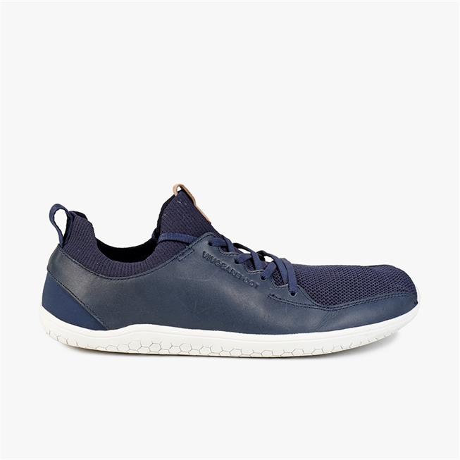 Vivobarefoot PRIMUS KNIT Spor Ayakkabı Erkek Indigo | 6321-ADWBS