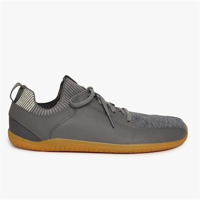 Vivobarefoot PRIMUS KNIT WMK Lifestyle Ayakkabı Erkek Koyu Gri | 9654-PVSWX