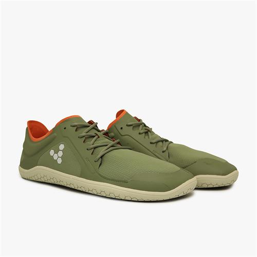 Vivobarefoot PRIMUS LITE II WEATHER Koşu Ayakkabısı Erkek Brown/Green | 7260-TKZGH