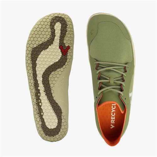 Vivobarefoot PRIMUS LITE II WEATHER Koşu Ayakkabısı Erkek Brown/Green | 7260-TKZGH