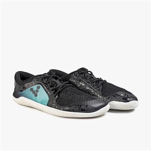 Vivobarefoot PRIMUS LITE Koşu Ayakkabısı Kadın Black/Mint/Green | 5204-CJZHS