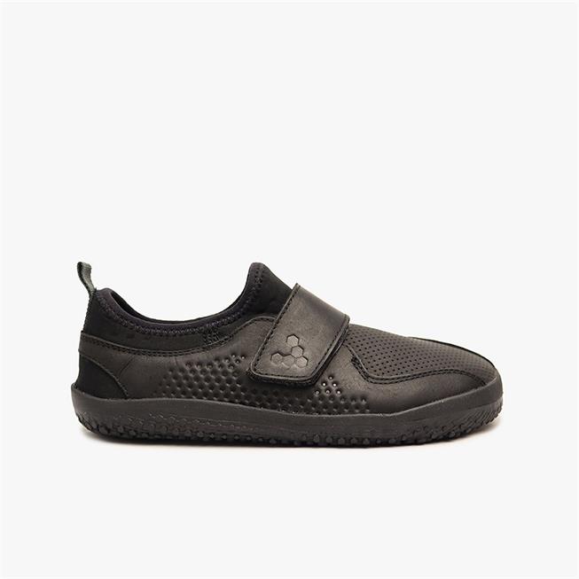 Vivobarefoot PRIMUS SCHOOL Okul Ayakkabısı Çocuk Obsidian | 2794-REOIN