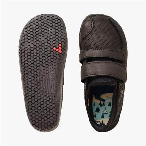 Vivobarefoot PRIMUS SCHOOL Okul Ayakkabısı Çocuk Siyah | 9786-APEXZ