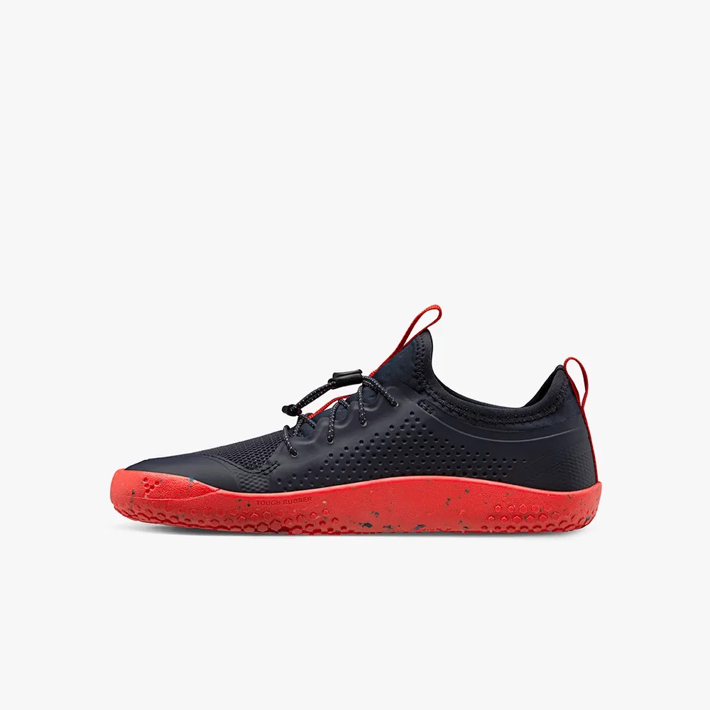 Vivobarefoot PRIMUS SPORT II JUNIORS Spor Ayakkabı Çocuk Black/Red | 7468-VSOGP