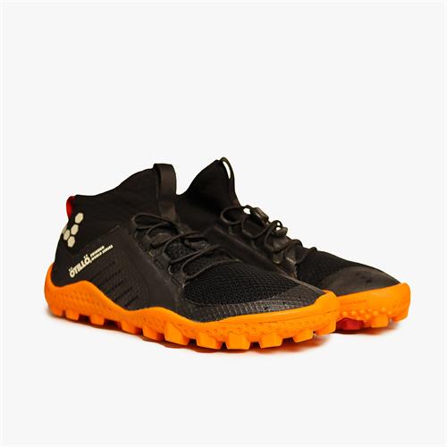 Vivobarefoot PRIMUS SWIMRUN BOOT SG Yürüyüş Ayakkabısı Kadın Black/Orange | 9175-FGPLY