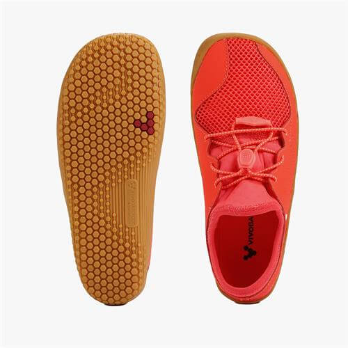 Vivobarefoot PRIMUS Spor Ayakkabı Çocuk Kırmızı | 2857-BHAXV