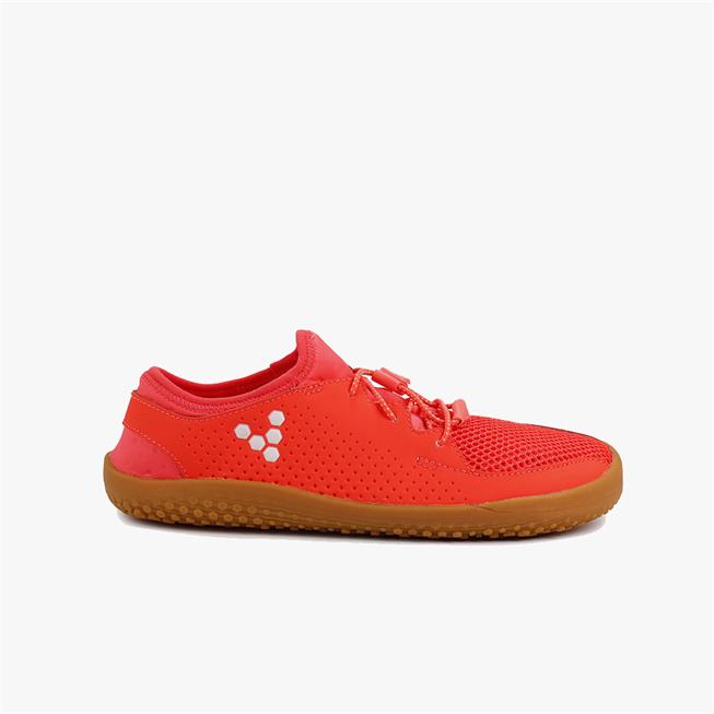 Vivobarefoot PRIMUS Spor Ayakkabı Çocuk Kırmızı | 2857-BHAXV