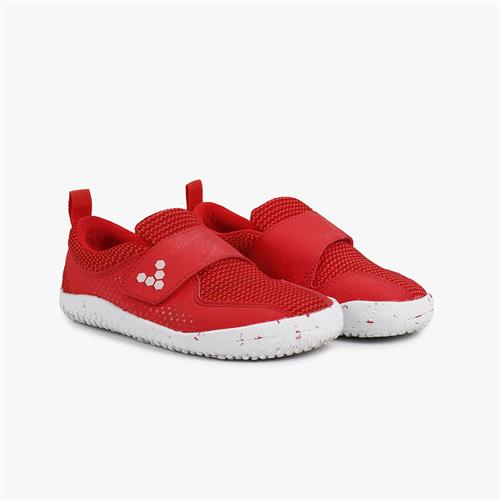 Vivobarefoot PRIMUS Spor Ayakkabı Çocuk Kırmızı | 7590-XMQVU