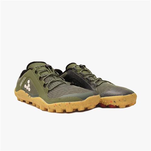 Vivobarefoot PRIMUS TRAIL II SG Yürüyüş Ayakkabısı Erkek Brown/Green | 2731-PZGJO