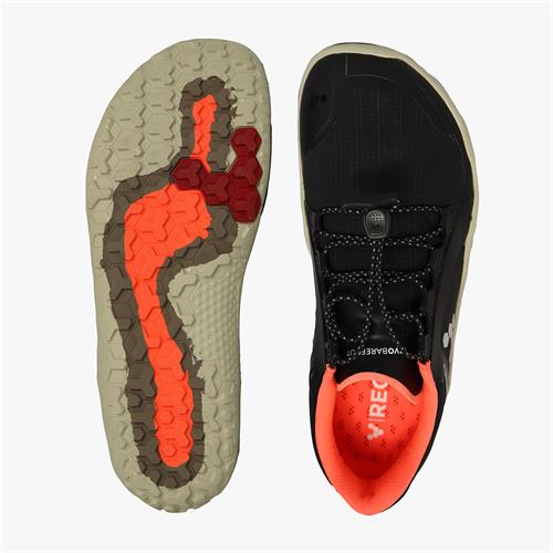 Vivobarefoot PRIMUS TRAIL WEATHER FG Yürüyüş Ayakkabısı Kadın Obsidian | 3051-SQWVR