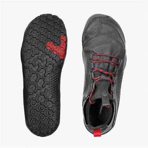 Vivobarefoot PRIMUS TREK Yürüyüş Ayakkabısı Erkek Siyah | 1890-DFVLY