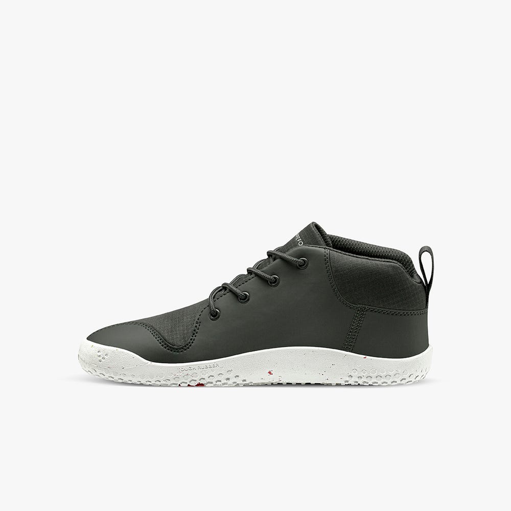 Vivobarefoot Primus Bootie II All Weather Sneakerboot Çocuk Koyu Gri | 9870-FVXLD